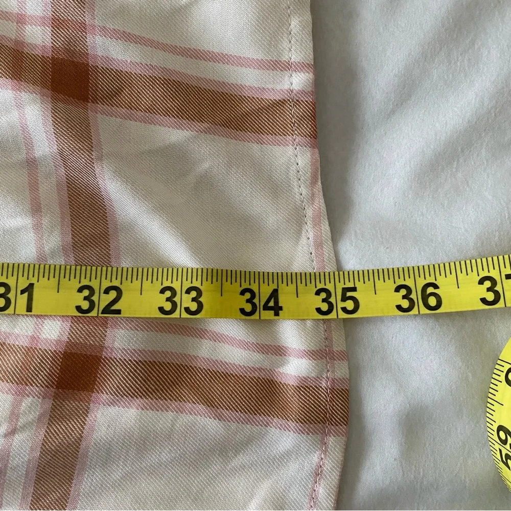 Old Navy Plaid Popover Shirt Dress women’s size S - Picture 9 of 11